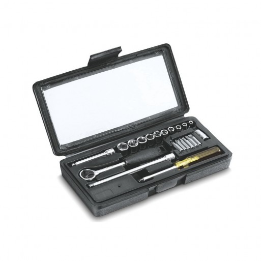 KPL.KLUCZY NASAD.1/4" 21cz. STANLEY