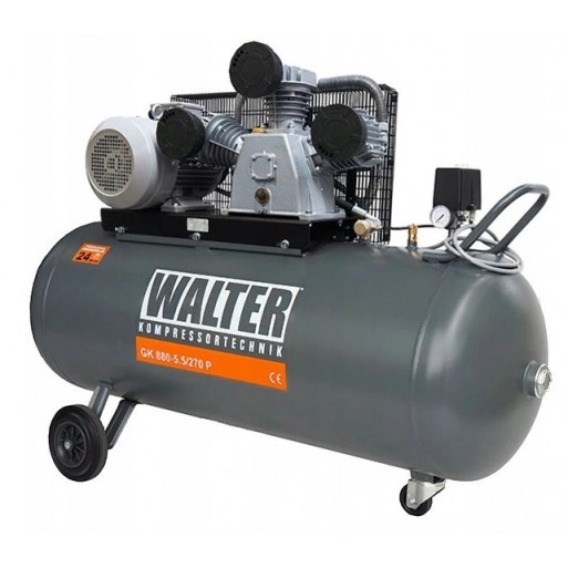 Sprężarka WALTER GK 880l/min 5,5kW 270L 400V