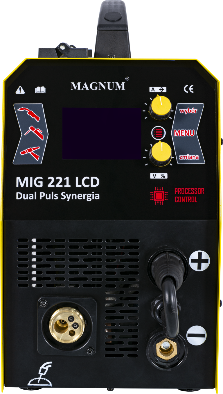 Spawarka Mig/Mag 221 dual puls lcd